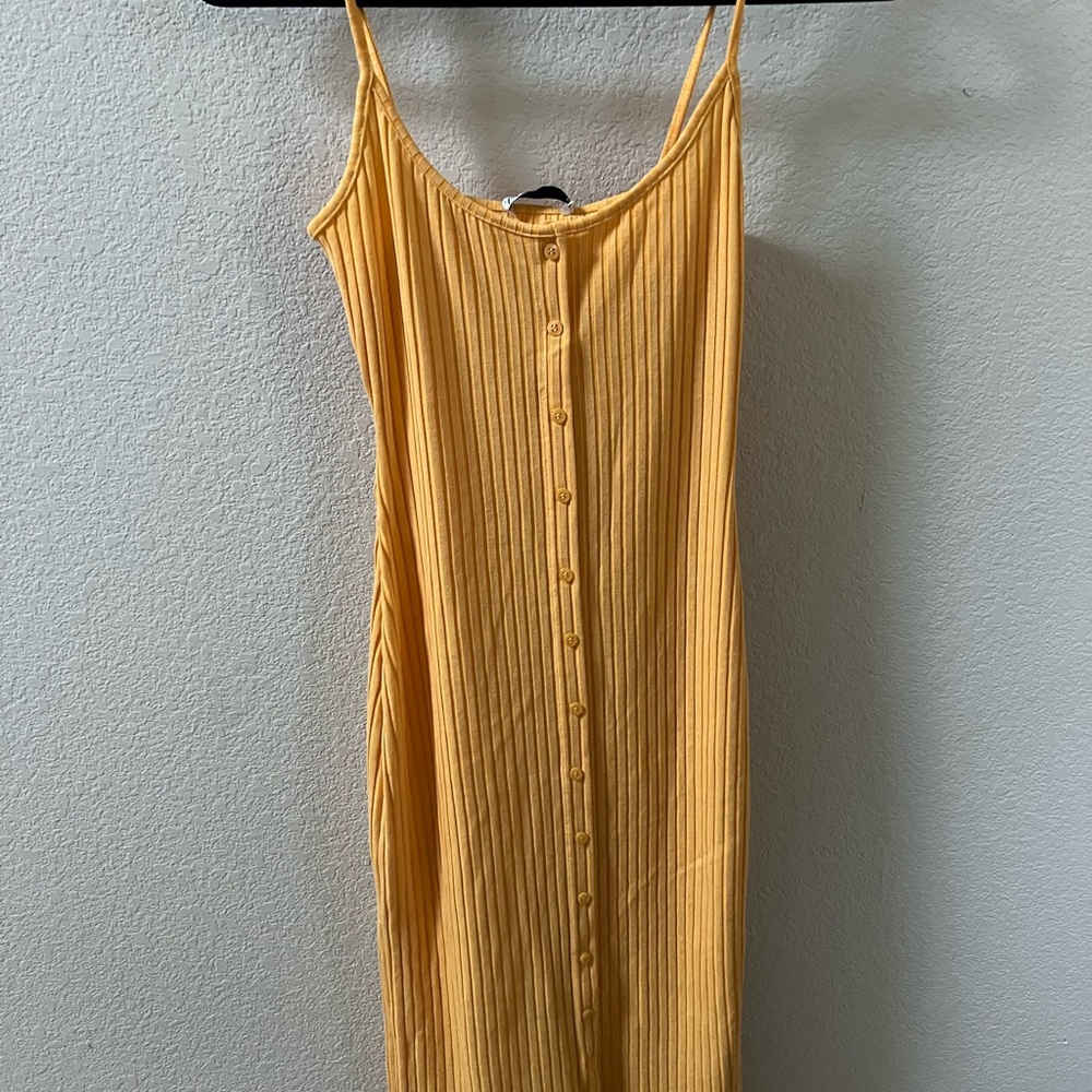 Pretty summer bodycon dress ankle length